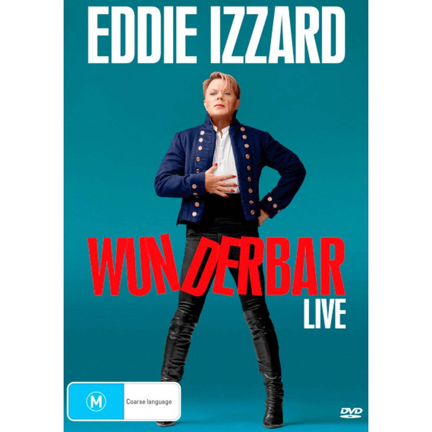 Eddie Izzard Wunderbar para practicar inglés con comedia británica original