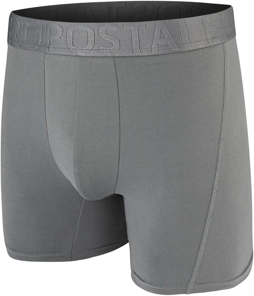 AEROPOSTALE Mens Boxer Briefs Poly Spandex Performance Brushed Microfiber Ultra Soft Fly-less Support Boxer Briefs Underwear - Image 3