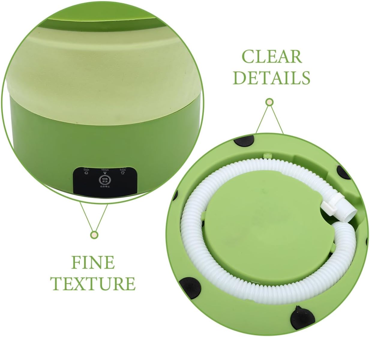 Portable Foldable Washing Machine Capacity High-speed Rotation Small Washer for Dorm Apartment Travel Stain-removing Portable Washer for Thin Clothes Shirts Dresses Skirts