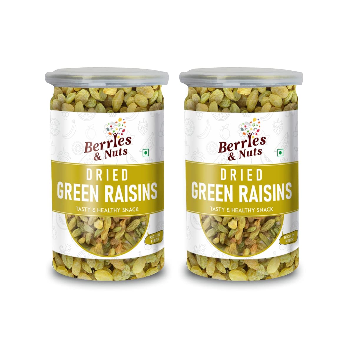 Berries And Nuts Dried Green Raisins | Dried Indian Green Kishmish | 400 Grams | 2 Bottle of 200 Grams (B0B3RB2TSY) Amazon Price History, Amazon Price Tracker