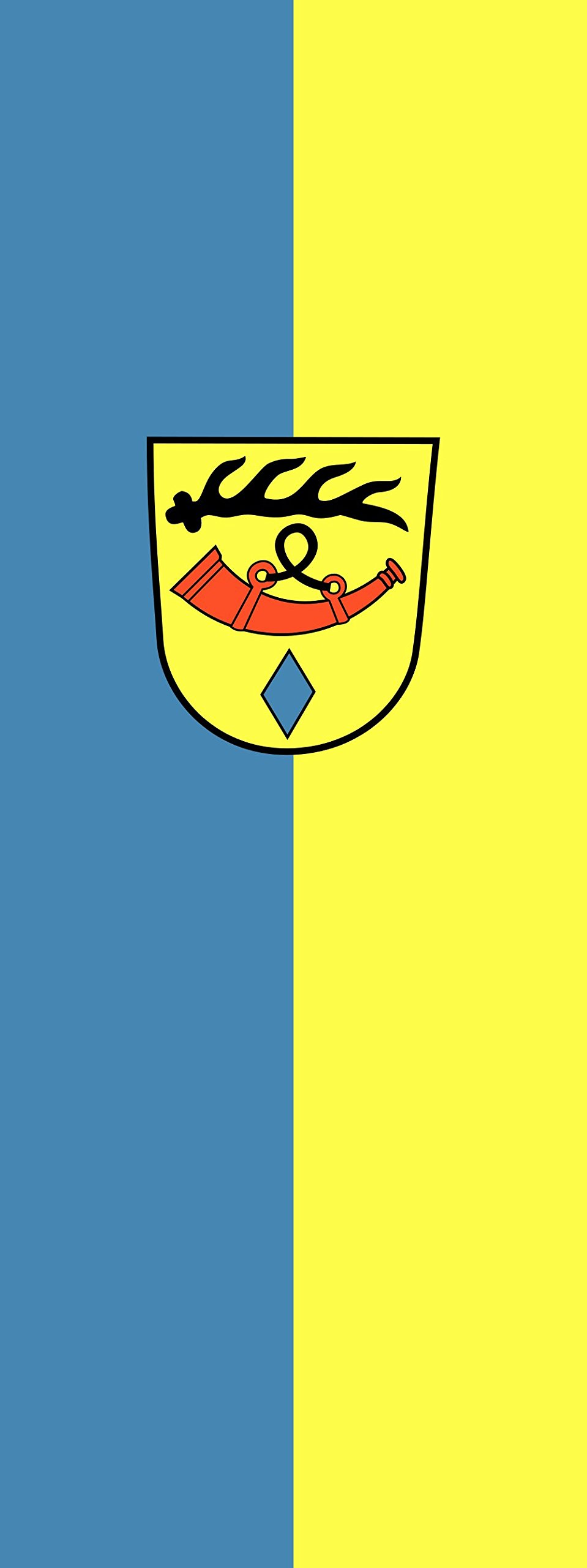 Drapeau Nürtingen grand format 6m² aux finitions de haute qualité