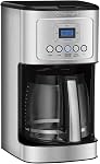 Cuisinart 14-Cup Machine à café programmable, en acier inoxydable (DCC-3200C) | PerfecTemp Carafe en verre, 1-4 tasse de réglage, contrôle de la force Brew, Brew Pause
