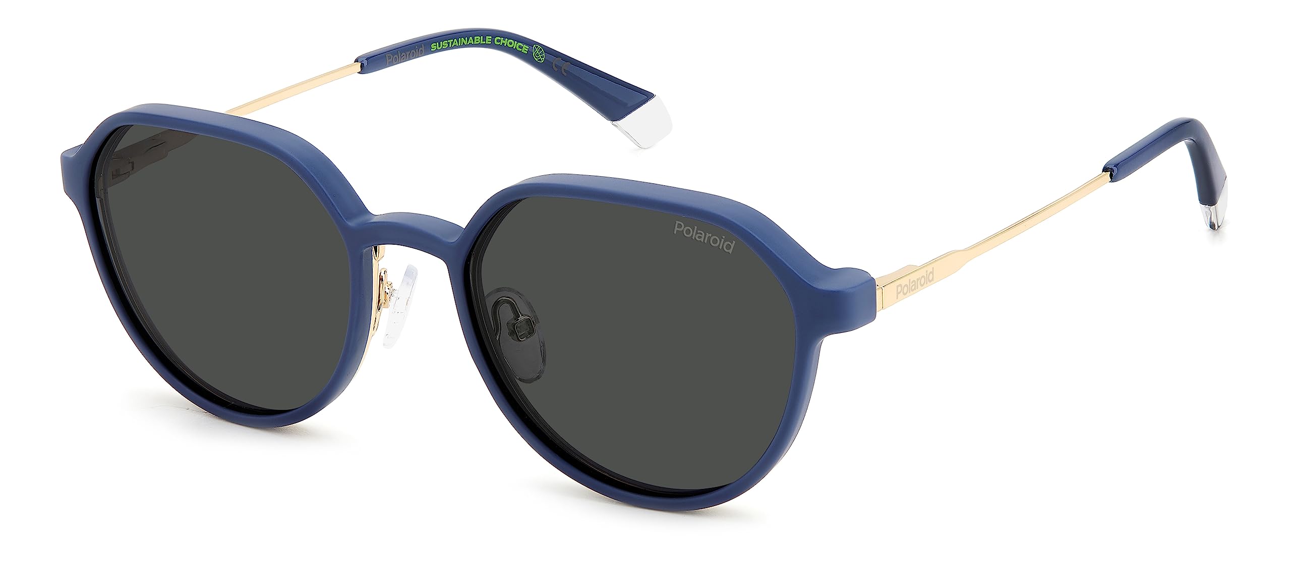 Polaroid Women's Lks Gafas Modelo: Pld 6204/Cs C: Gold Blue Eye Size: 54_Bridge Size: 19 / Polarized: Sí