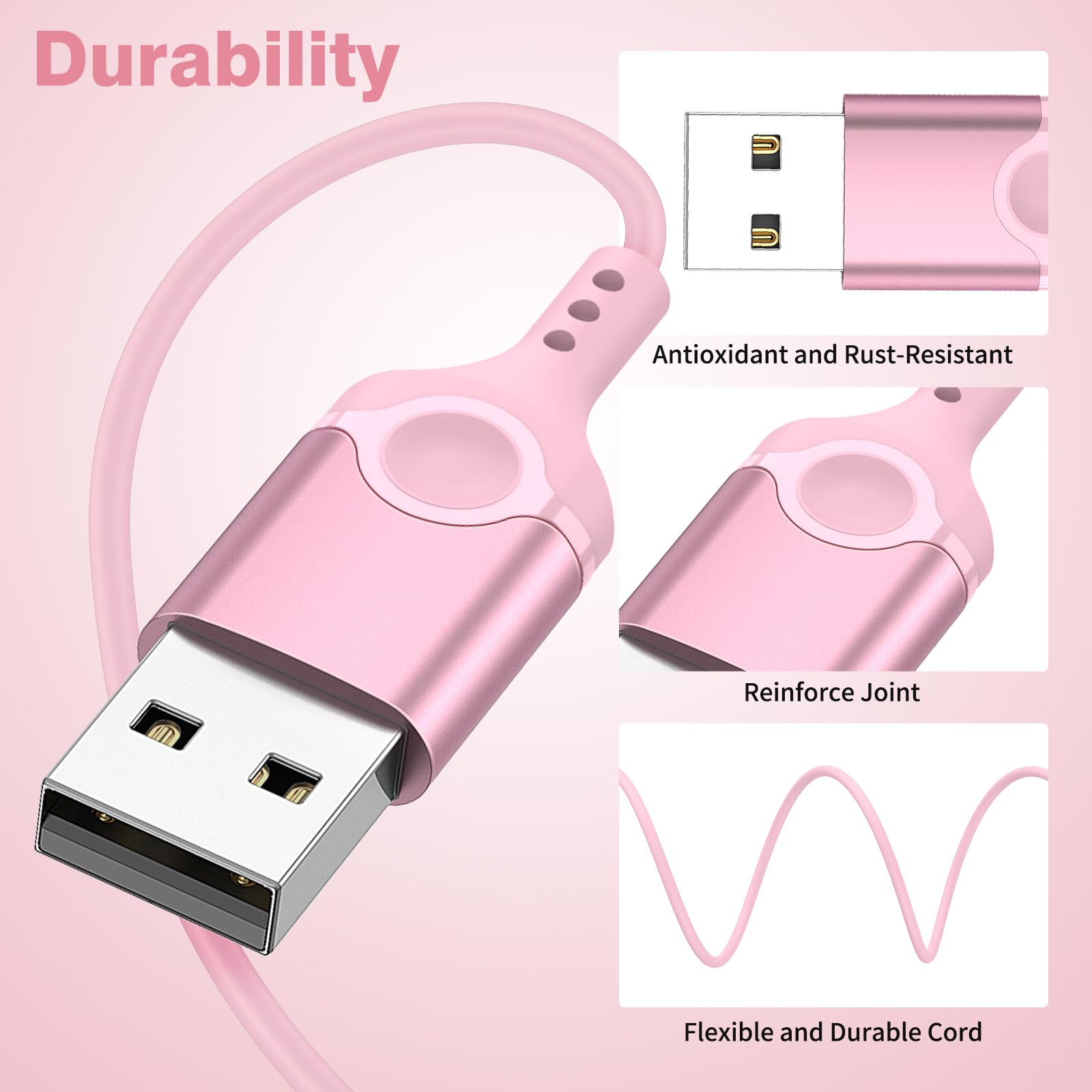 Auriculares USB con micrófono para PC, auriculares USB A, cable magnético de 7.5 pies, control de audio, función de silencio para laptop, computadora portátil, portátil, portátil, auriculares para 6