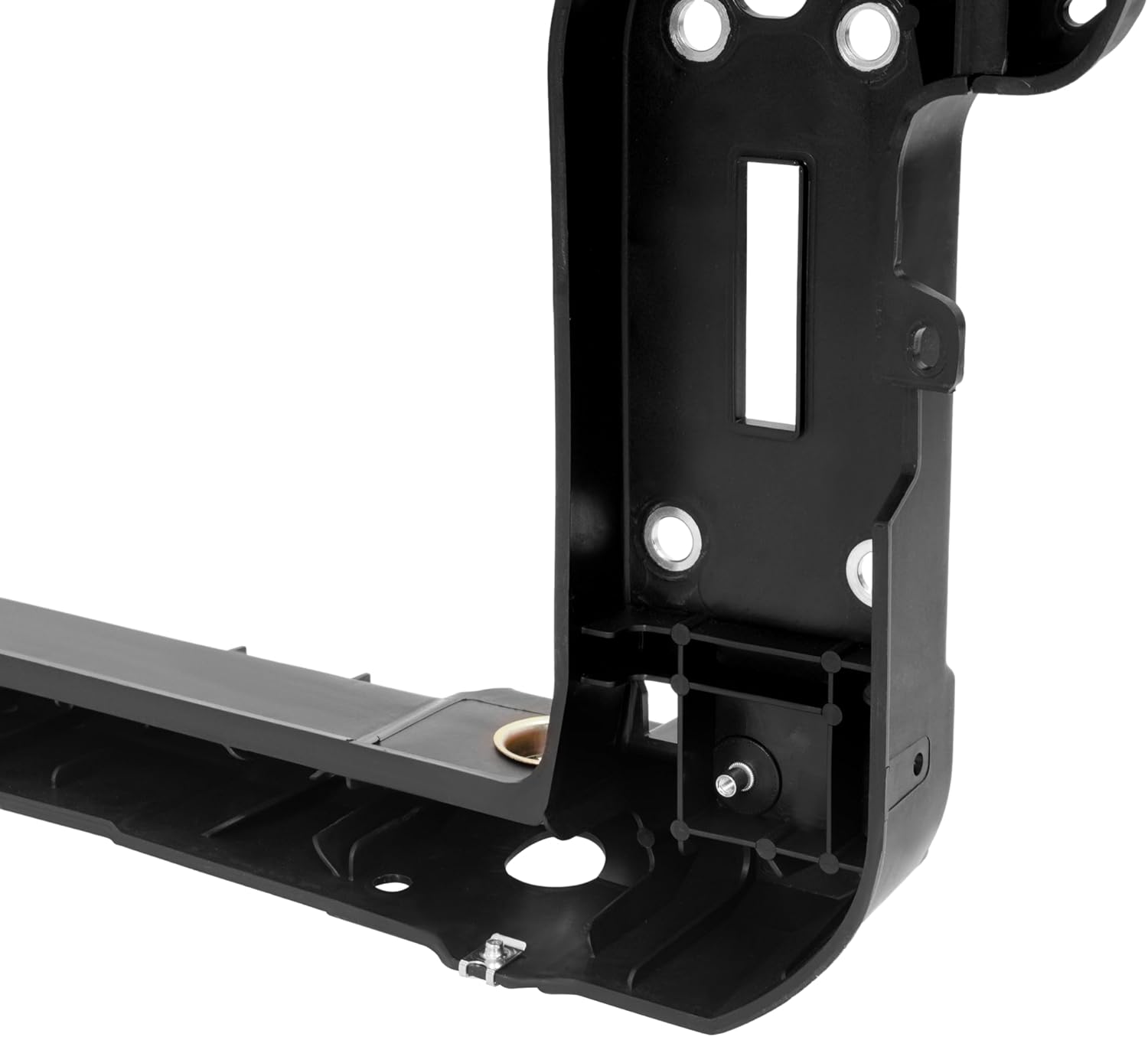 Radiator Support Core Assembly Compatible with 2013-2018 Hyundai Santa Fe Sport 2.0L Replacement for 641014Z100 HY1225172 Steel Plastic Primed Black