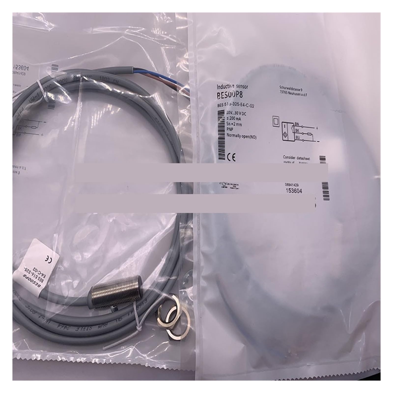 CXFCIHFT BES 516-325-E4-C-02 BES 516-325-G-E4-C-02 BES006Z BES M18MG-PSC16F-BV02 proximity switch sensor(BES 516-325-E4-C-02)