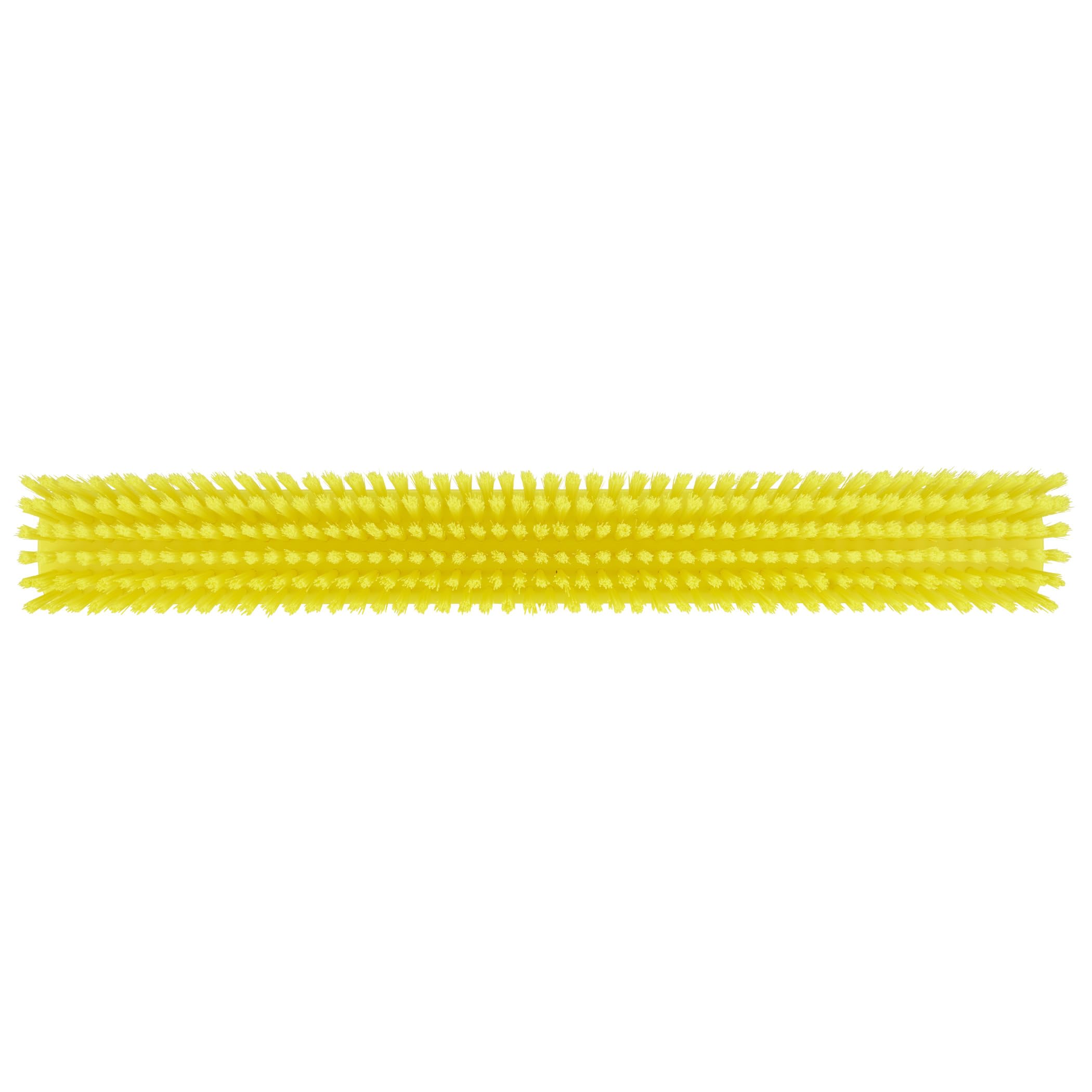 Vikan 31956 Balai poussé très résistant, Doux/Rigide, Jaune 61 cm
