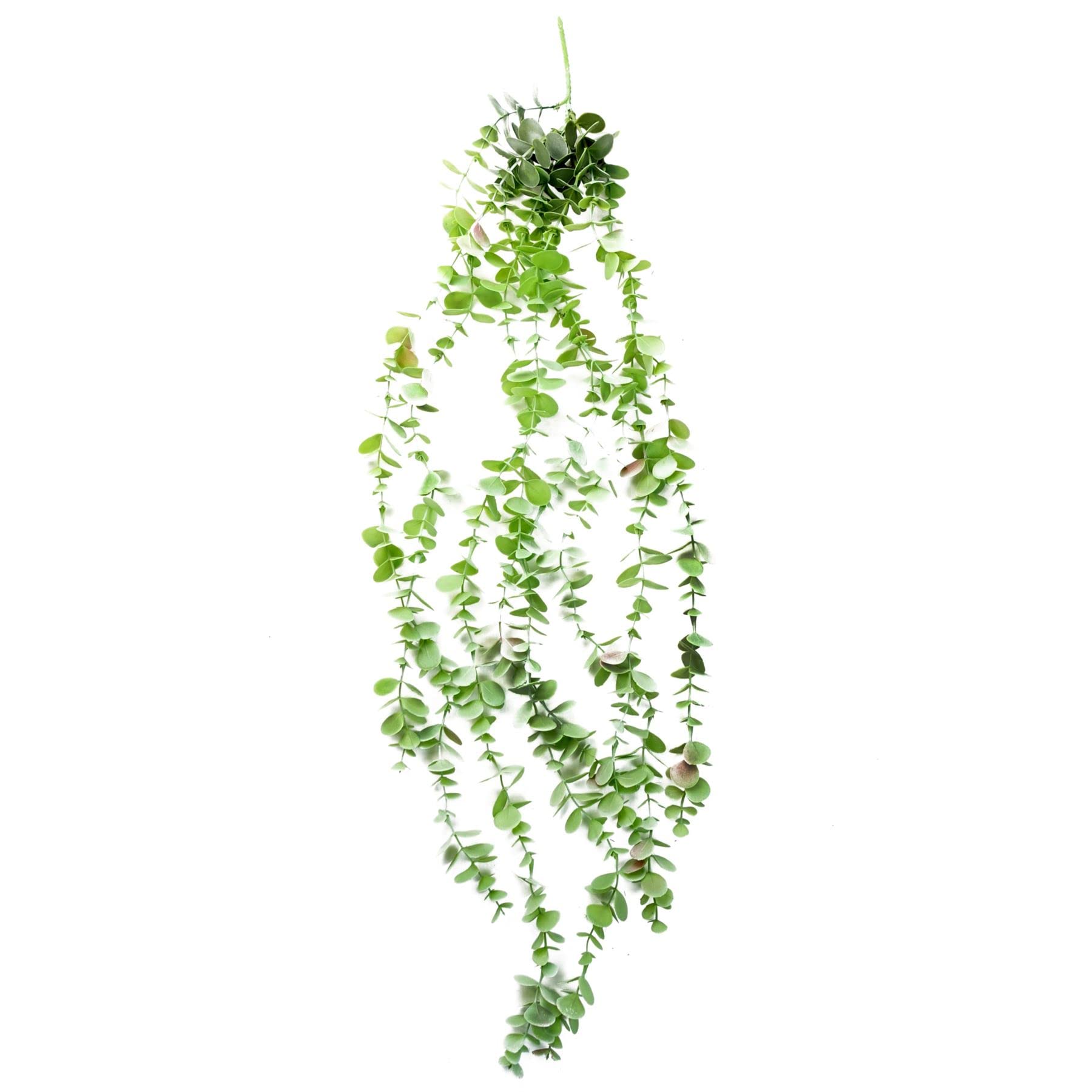 Leaf Ghirlanda Di Piante Artificiali Da Appendere - Salice Finto, 200 Cm, Cablata E Modellabile, Fatta A Mano