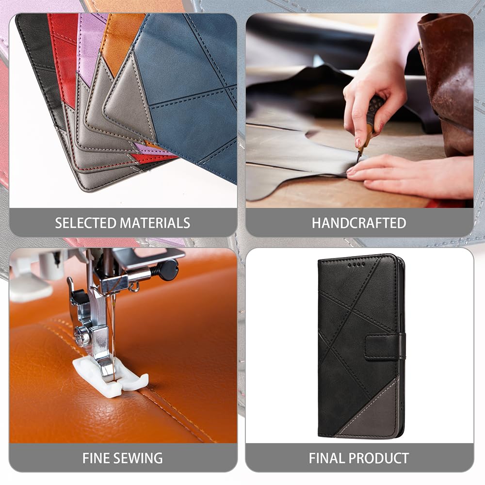 Cover Compatibile con Xiaomi Redmi A3 Custodia Pelle Portafoglio a Libro Foresta Lupo Disegni Cute Slot Schede Magnetica Supporto Flip Case per Xiaomi Redmi A3