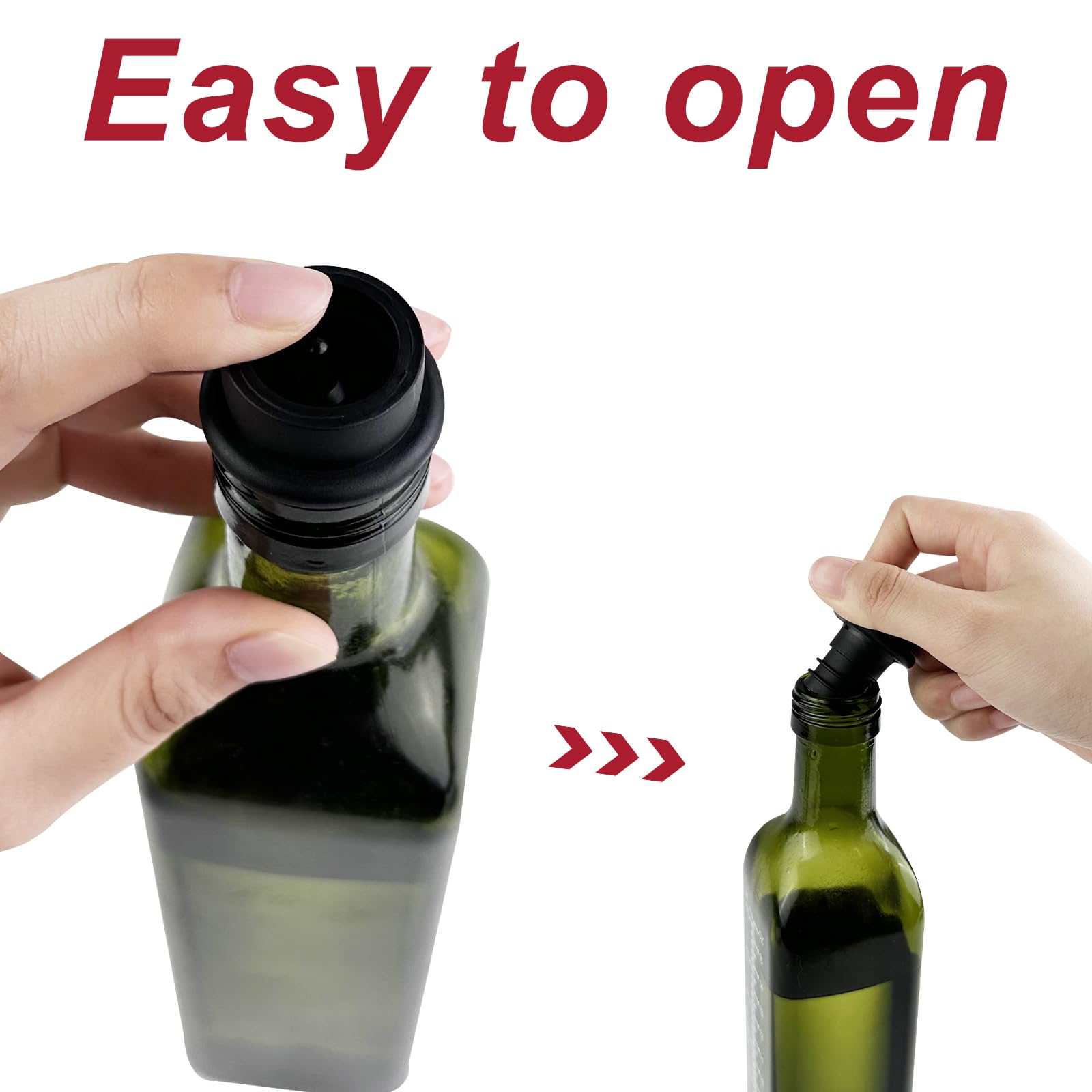 Pompa próżniowa do oszczędzania wina z 8 korkami