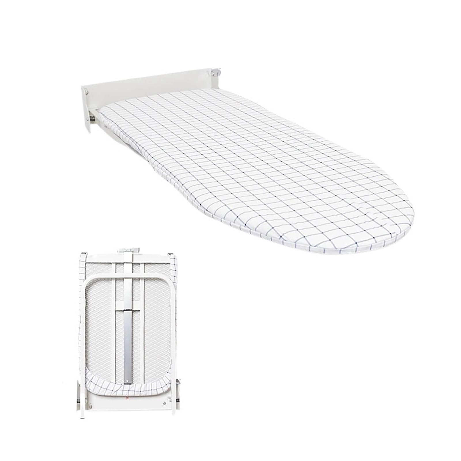 Iron Board Wall-Mounted Ironing Board Foldable & Space-Saving Design Sturdy Household Clothes Press For Wall Storage(Color08)