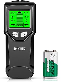 Stud Finder Wall Scanner - 5 in 1 Stud Finder Tool with Intelligent Microprocessor Chip and HD LCD Display, Stud Detector Beam Finders for the Center and Edge of Wood AC Wire Metal Studs Joist Pipe
