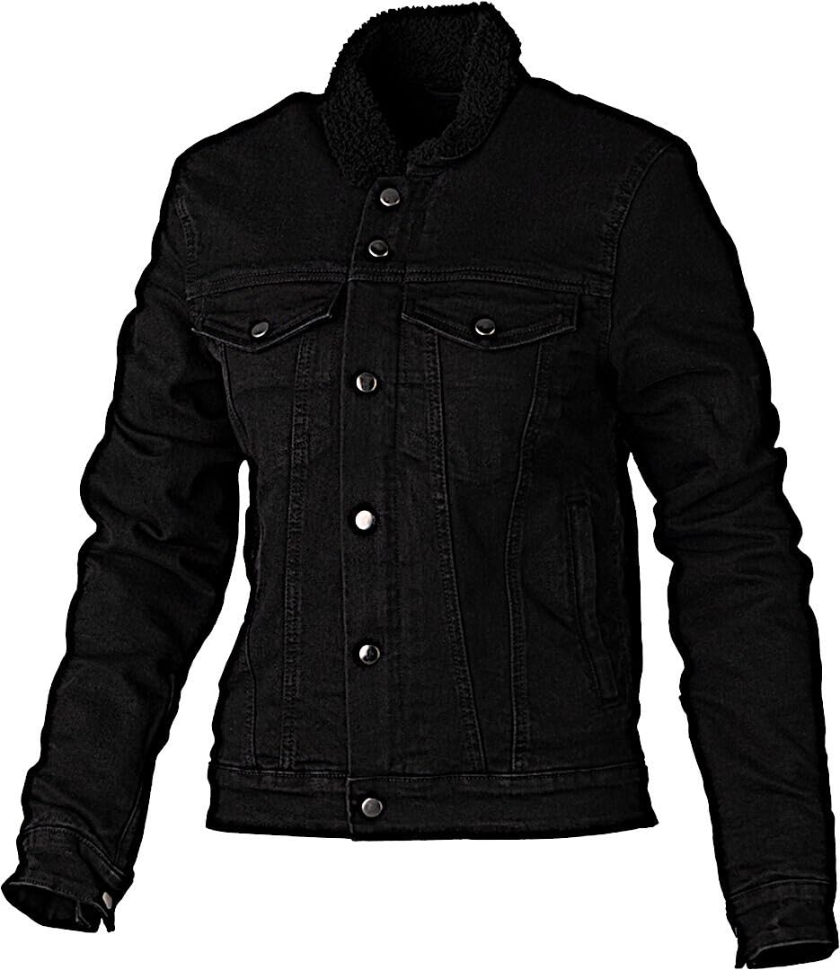 RST Sherpa Denim Damska kurtka motocyklowa tekstylna, czarny, 2XL