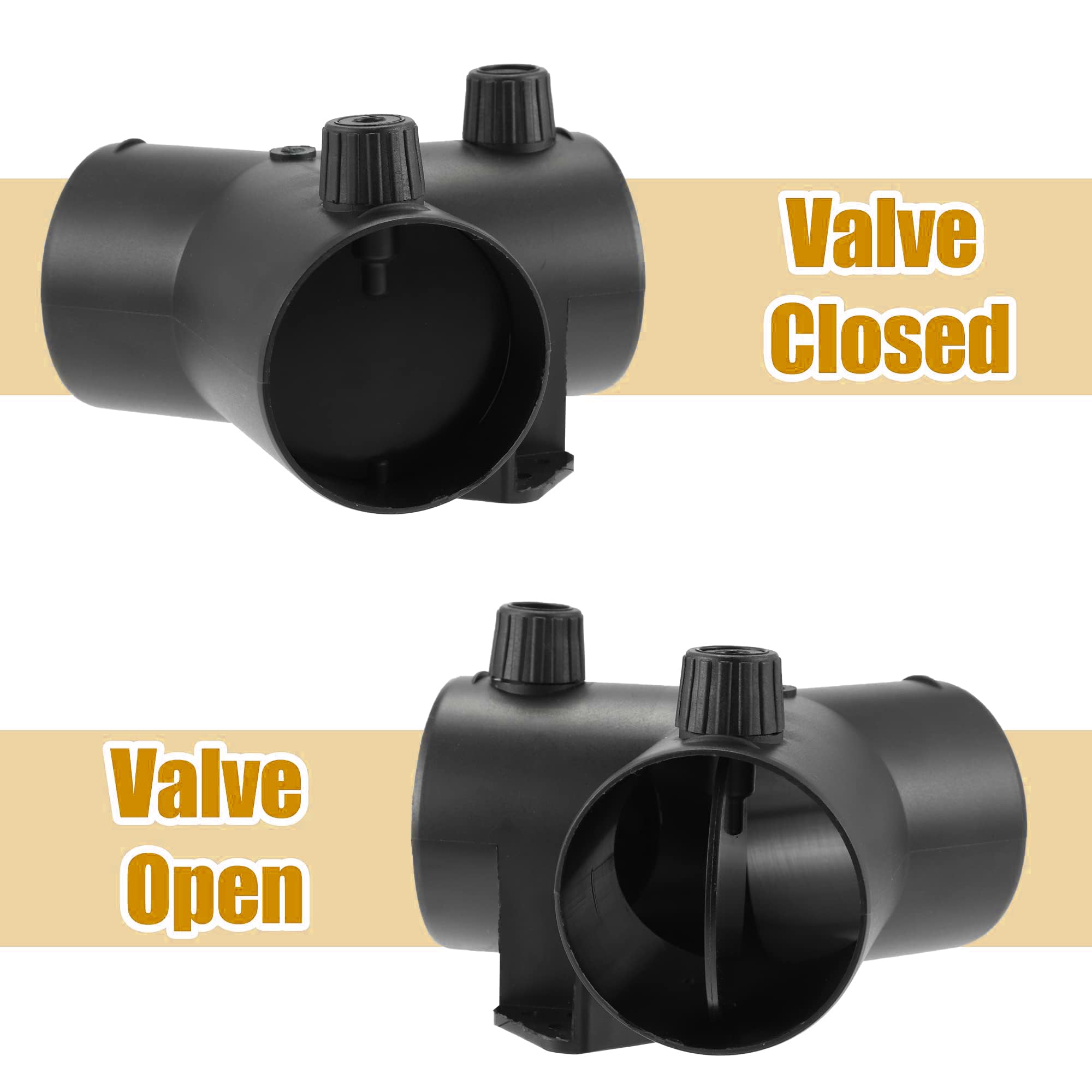 Aazon.co: Heater Pipe Ducting Connector Y Branch T-Piece Diesel Heater Air Vent Duct Connector - View #13
