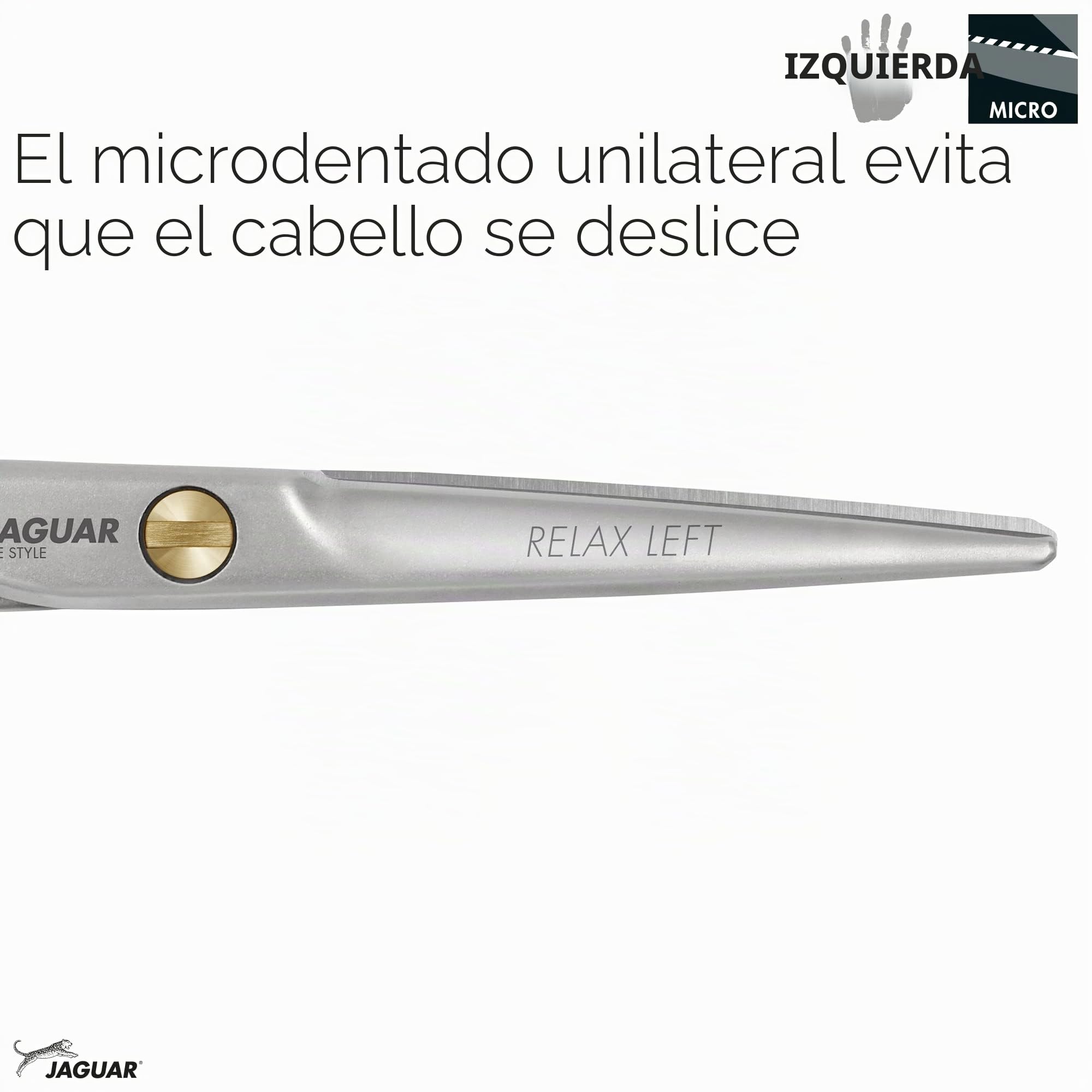Jaguar Jaguar Pre Style Relax Left para uso profesional para mejorar el rendimiento en cada uso con diseño funcional y acabado fiable