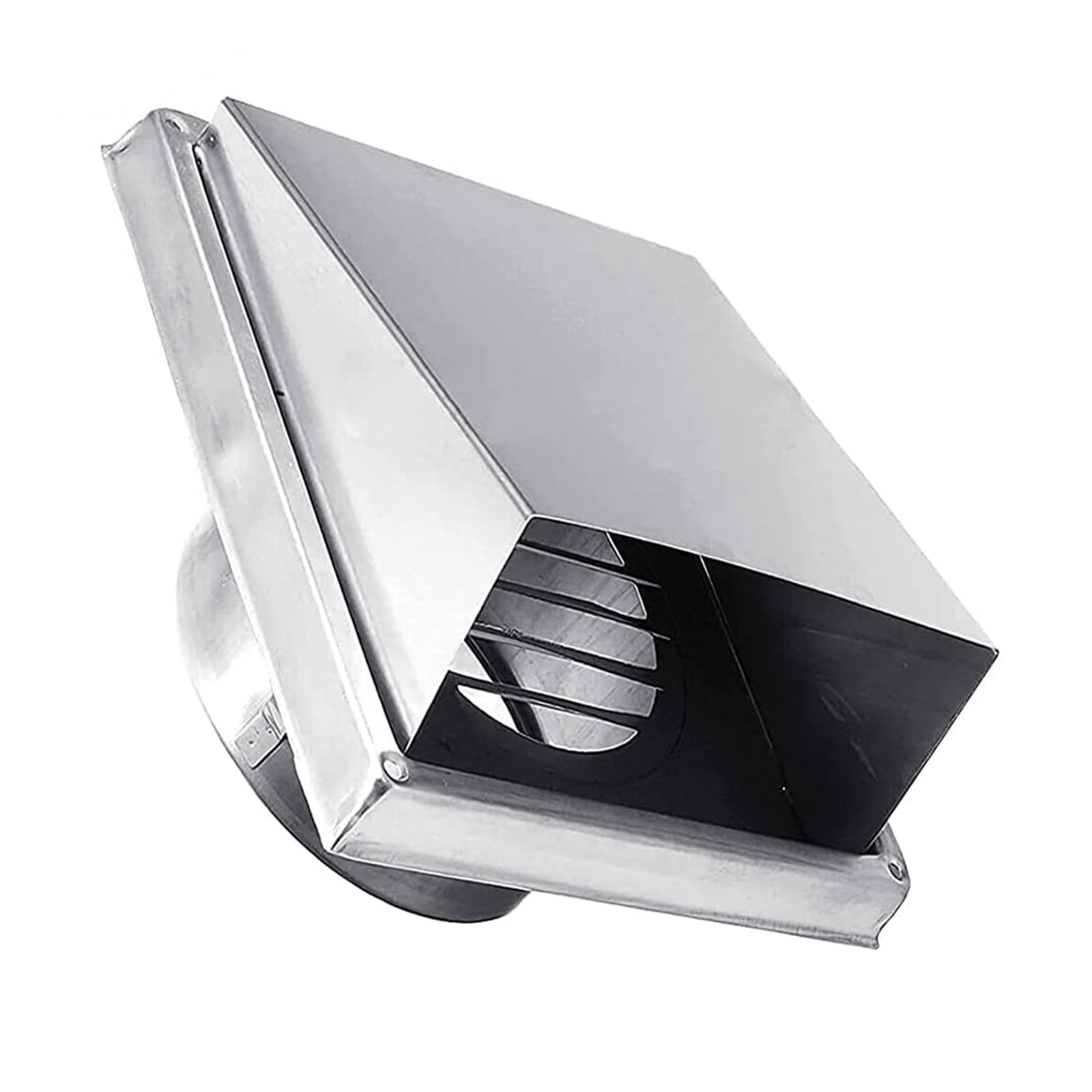Hdoytxxm 100Mm Stainless Steel Air Vent Grille Square Air Outlet Ducting Ventilation Exhaust Ducting Covers Easy To Use Exhaust Covers