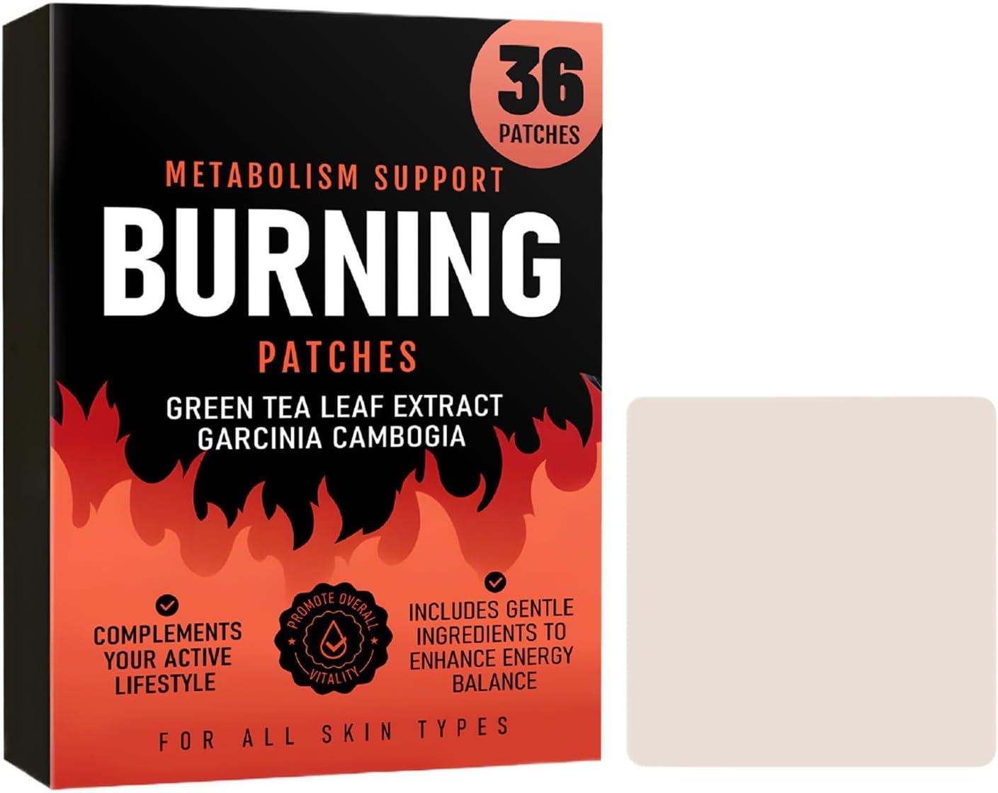 Wellness Body Patch – Natural Slimming Portable Design, Gentle Soothing Feature, for Daily Support with Skin-Friendly Material, Health Patch for Sleep Exercise Sports Travel Home Use