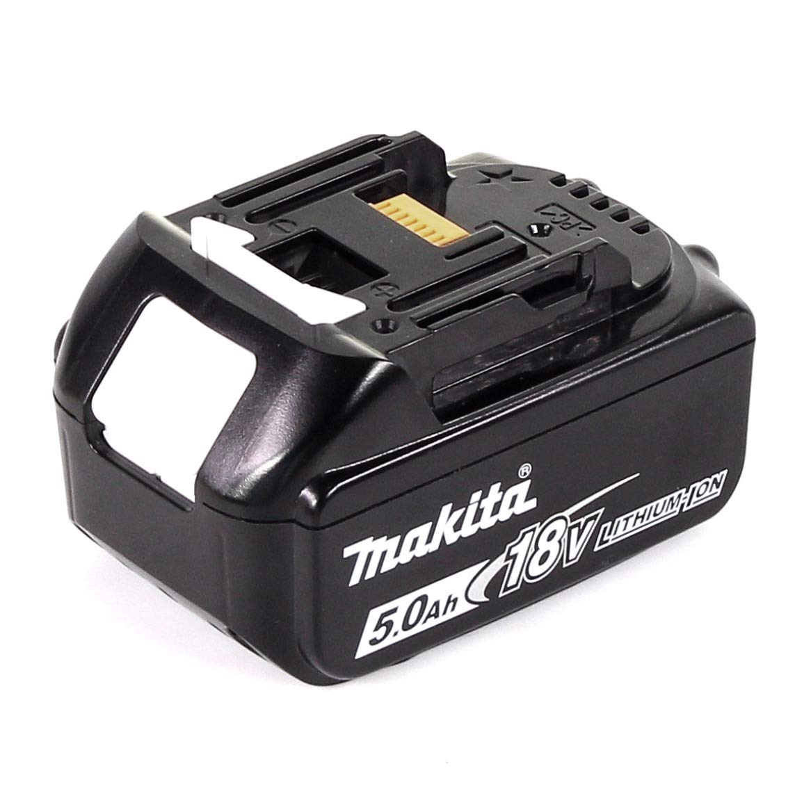 Makita DGA 511 T1J akumulatorowa szlifierka kątowa 18 V 125 mm bezszczotkowa + 1 x akumulator 5,0 Ah + Makpac – bez ładowarki
