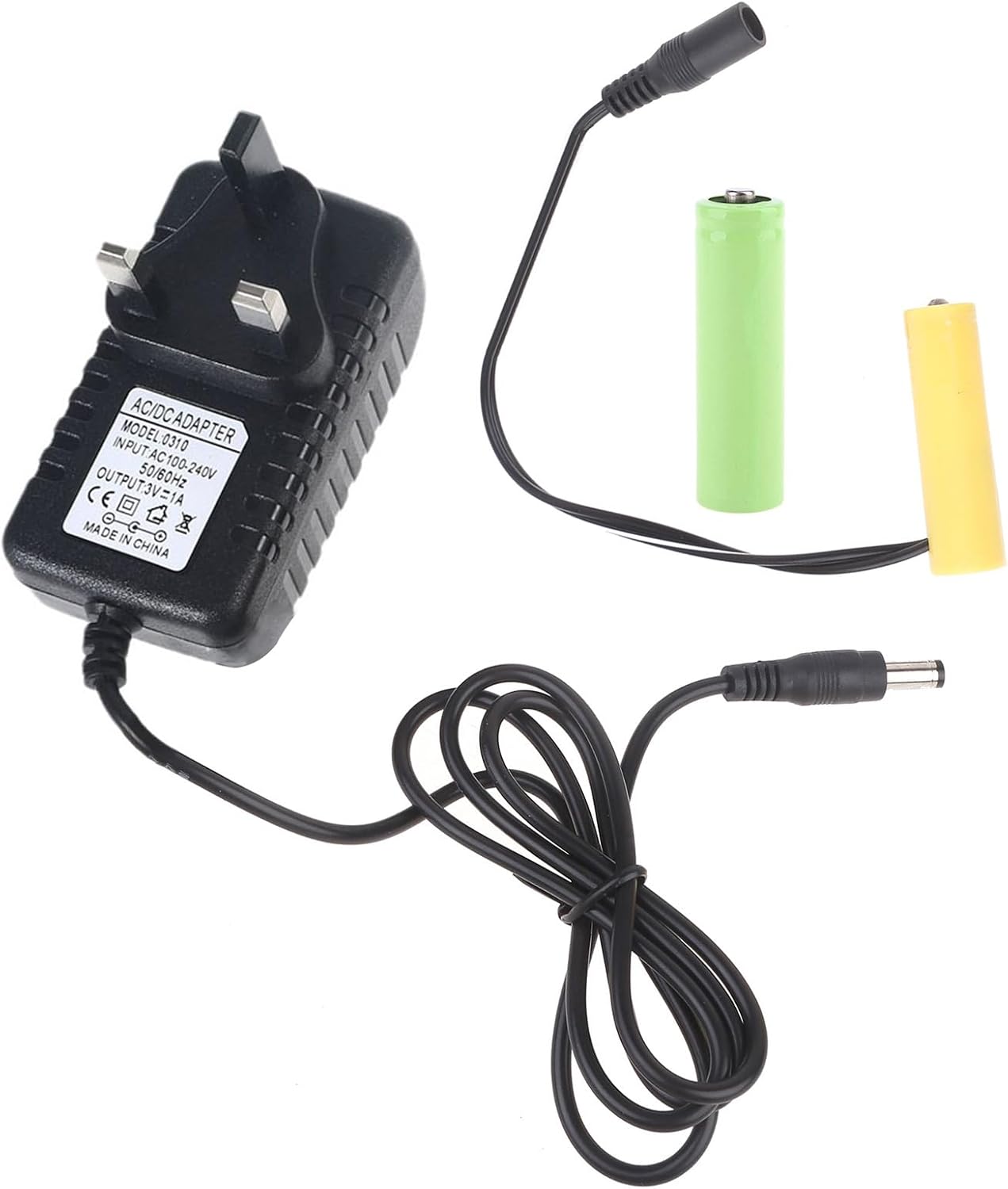 ASYWISH 3V Power Converter AA Battery Eliminators Replace