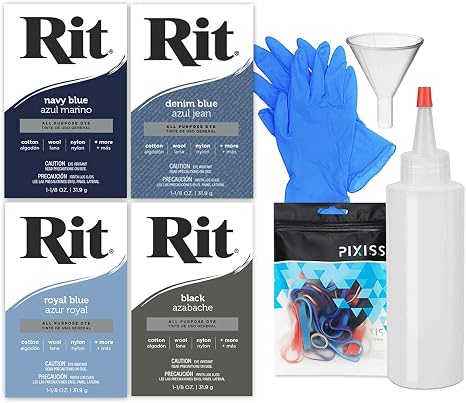 Amazon.com: Rit Dye Bundle Navy Blue 