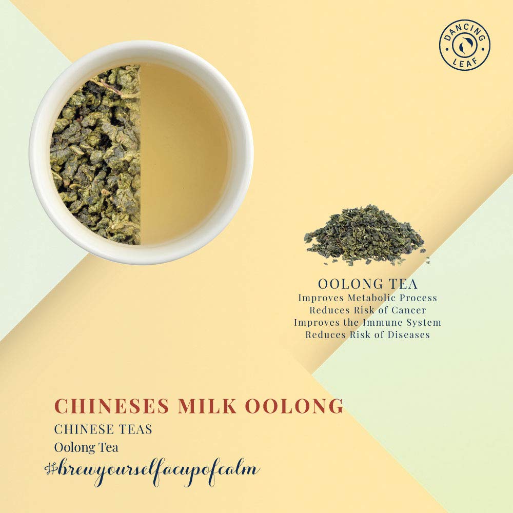 Dancing Leaf Chinese Milk Oolong | Oolong Tea | Loose Leaf (50 Gms) - Image 3 thumbnail