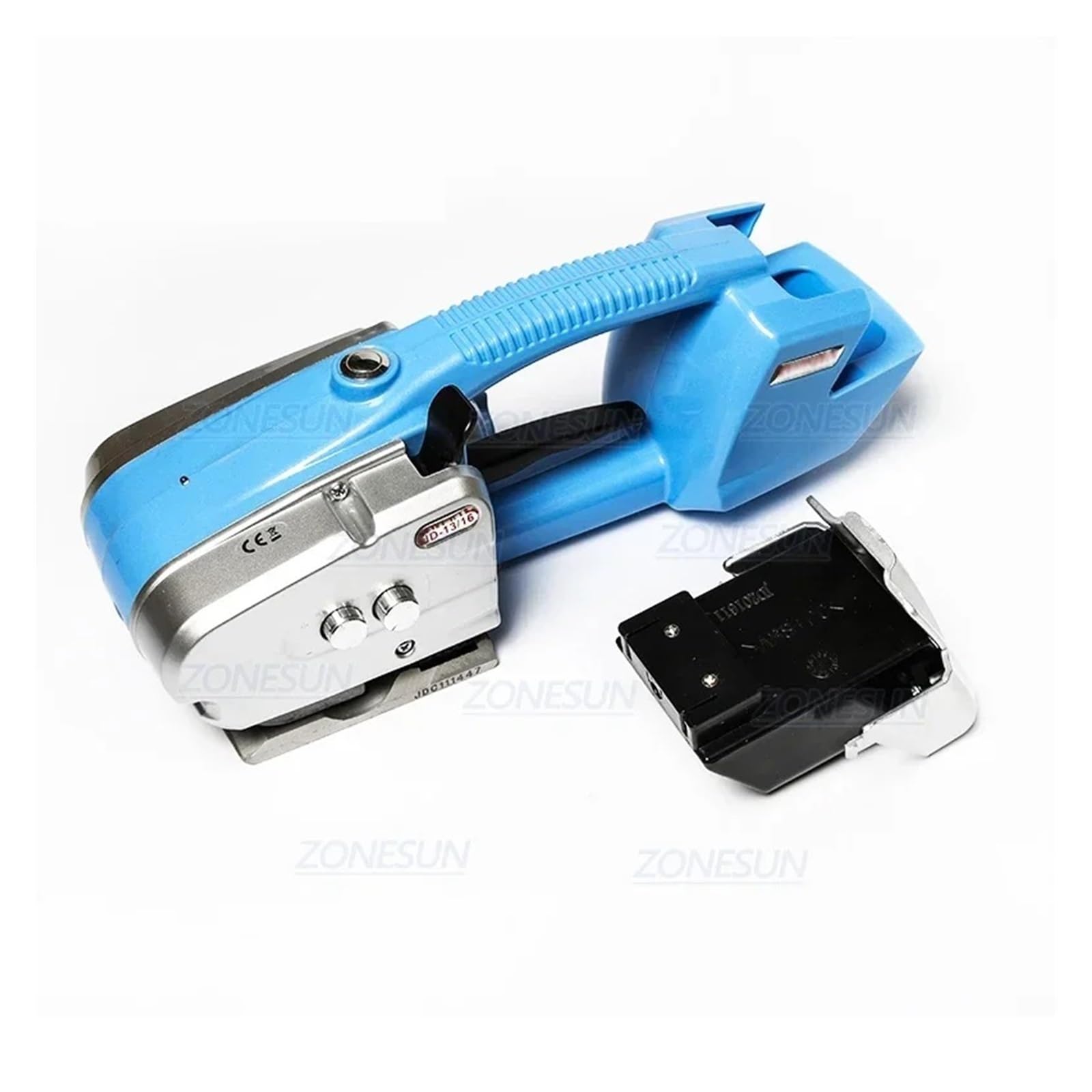 Outil de cercla portatif JD16 for emballas en bande plastique PET de 13 à 16 mm