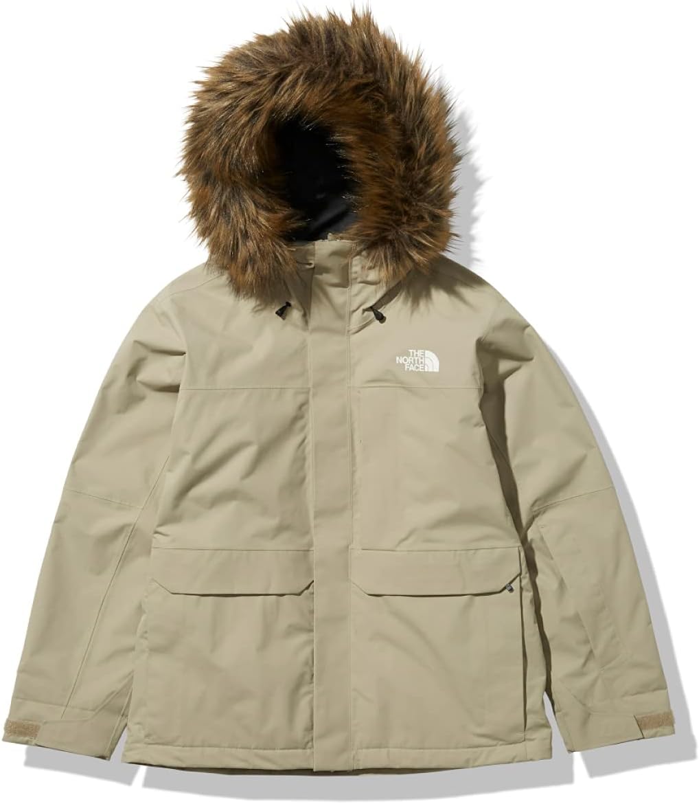 ノースフェイス パウダーフロー スノージャケット ファー XL