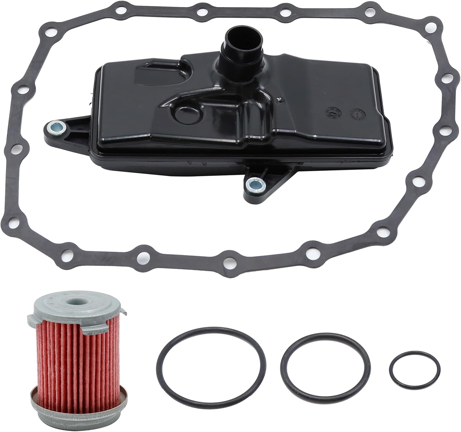 MDEOOSKY 21814-5T0-000 Auto Transmission Filter and Pan Gasket Kit, Replacement for Honda Civic 2014-2019 FIT 2015-2019 HR-V 2016-2019, Replaces 25420-5T0-003 25450-P4V-013