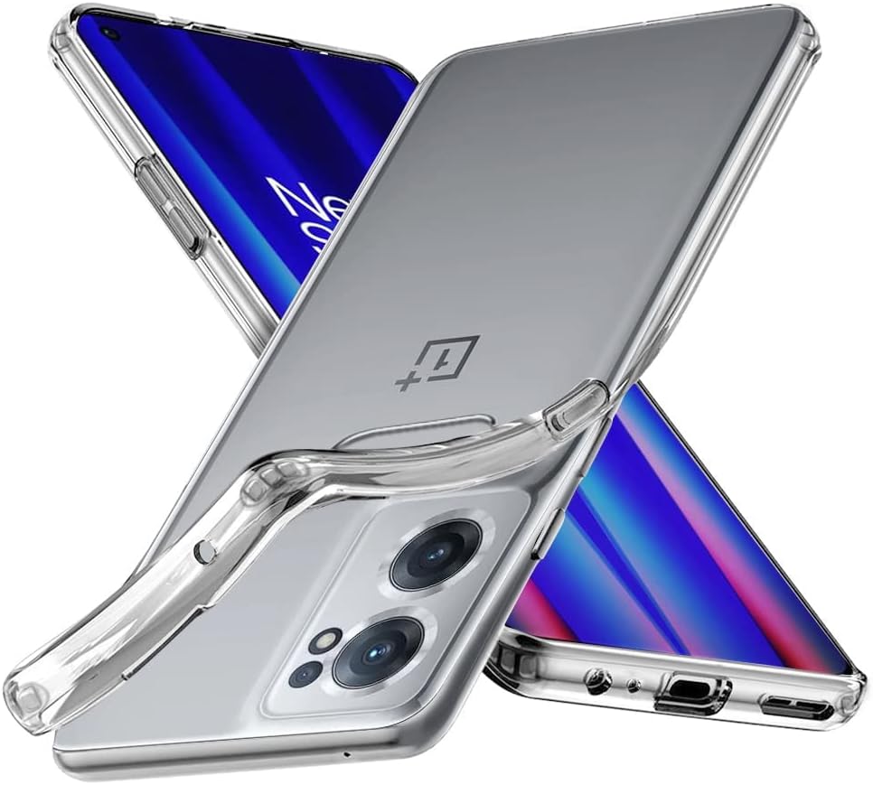 for OnePlus Nord CE2 5G Premium Transparent Soft Silicon Back Cover [Transparent]