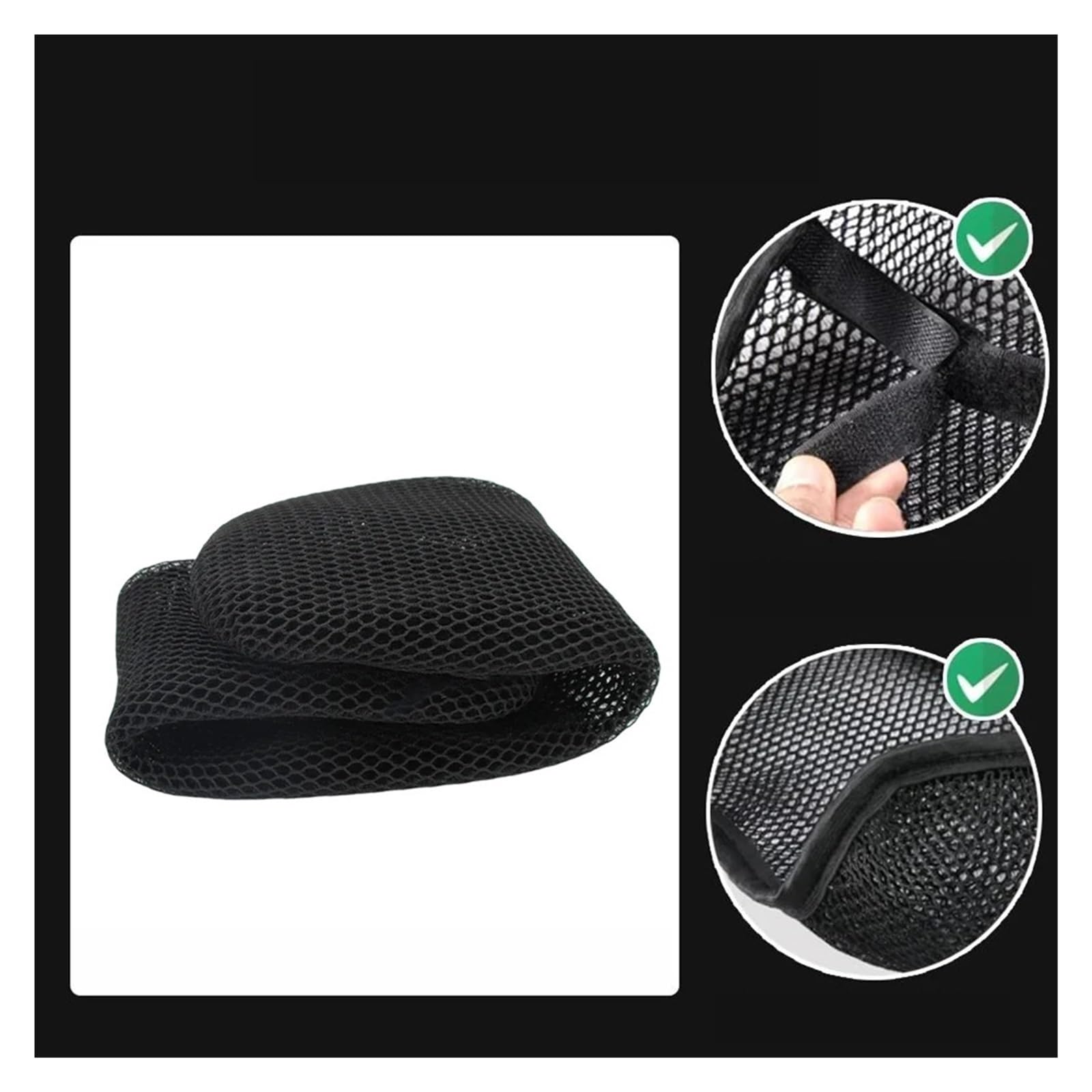 Motocicletta‌ copri Sella Coprisella Per Tiger Sport 660 2022 2023 Copertura Di Sede Del Motociclo Dissipazione Calore Accessori Protezione Moto Passeggero Proteggere