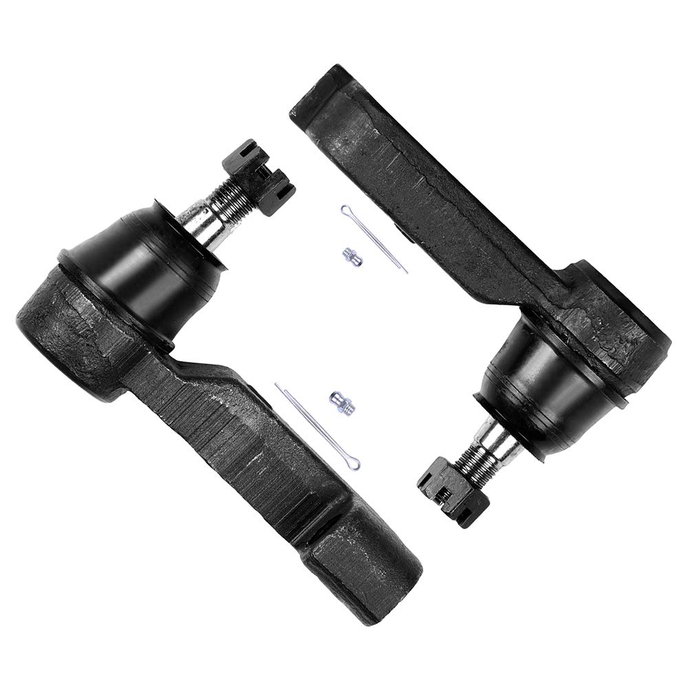 2PC Front Suspension Kit for Dodge Nitro 2007-2011 for Jeep Liberty 2008-2012 Front Outer Tie Rod End - Passenger Side Front Outer Tie Rod End - Driver Side Auto Parts