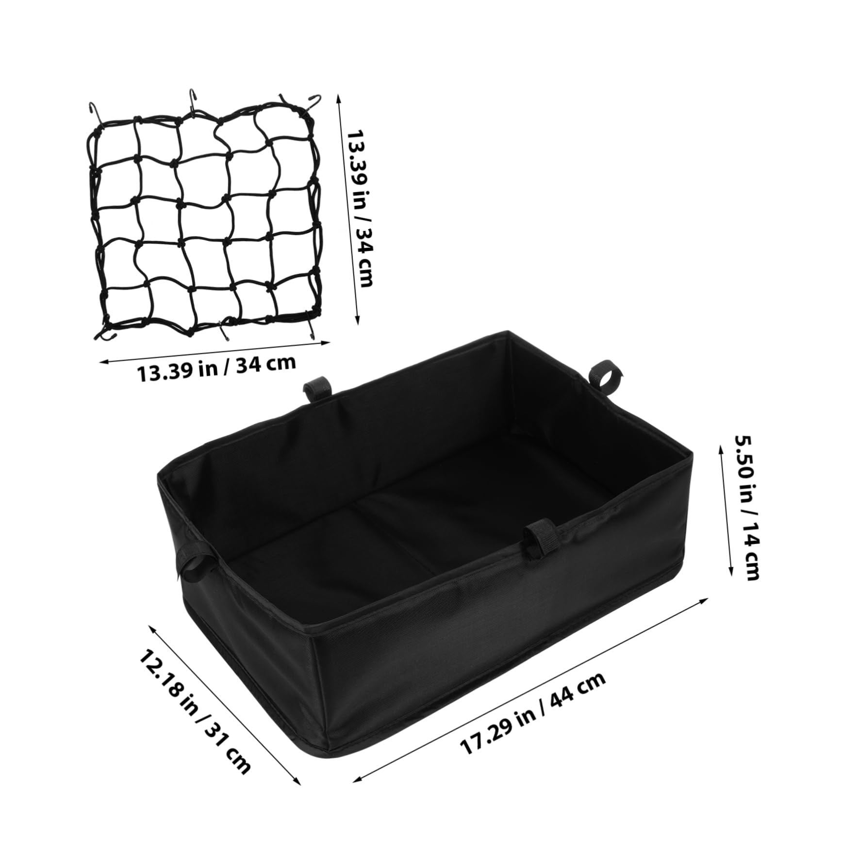 VICASKY Heavy Duty Oxford Cloth Sleeve for Front and Rear Bike Racks Versatile Bicycle Accessory for Family Outings Groceries and Essentials