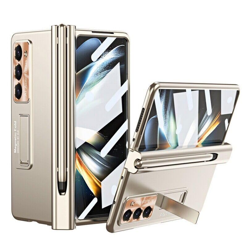 Étui Samsung Galaxy Z Fold 5 or pour visionnage mains libres