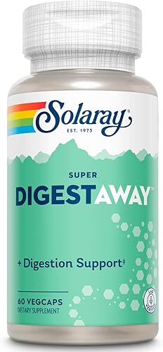 Miniatura 7 de Solaray Super Digestaway - Mezcla de enzimas digestivas  Digestión saludable y absorción de proteínas grasas y carbohidratos  Verificado en