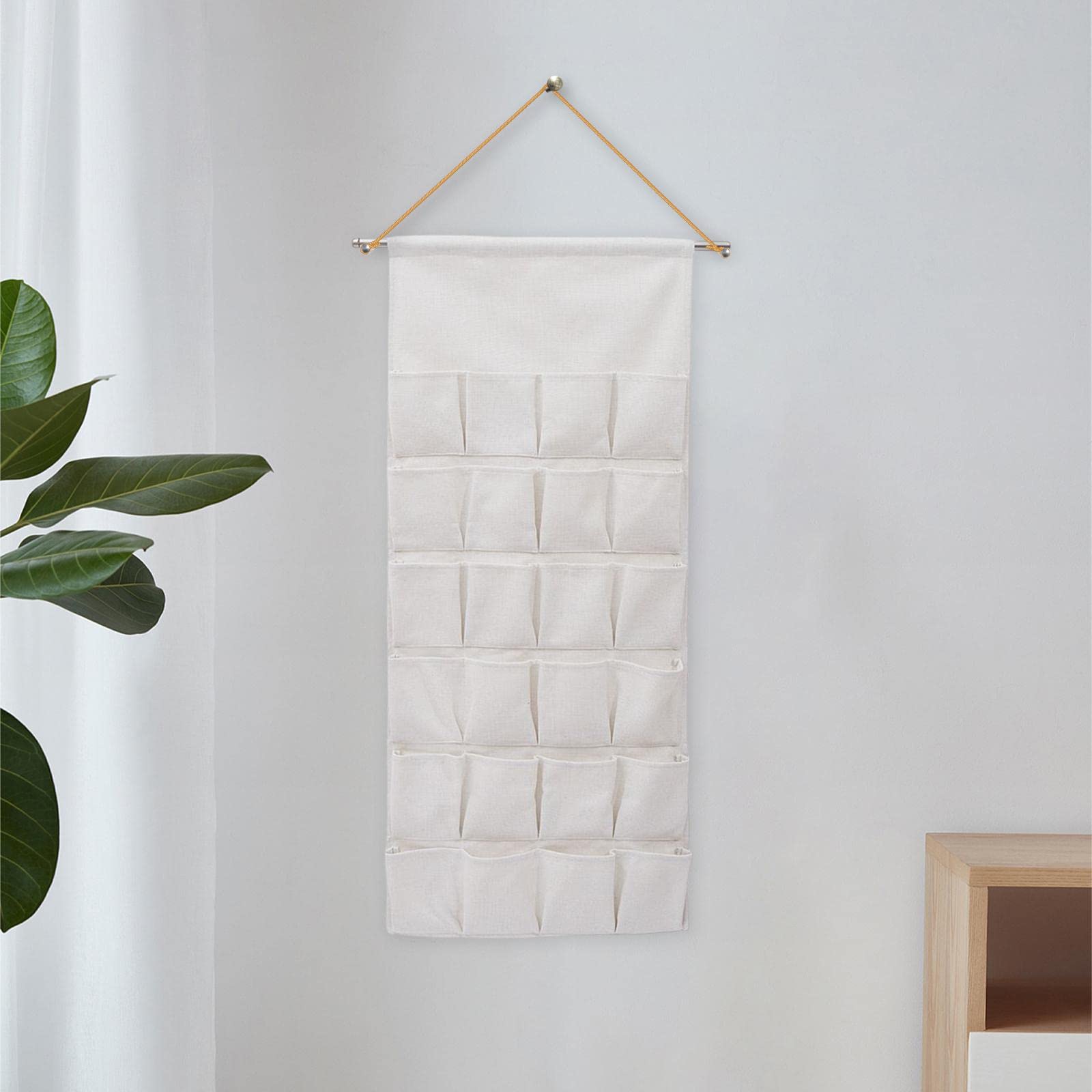 LOVIVER Calendario Dell'Avvento Fai da Te da Appendere, Borsa per Camera da Letto, Soggiorno E Decorazione della Casa.