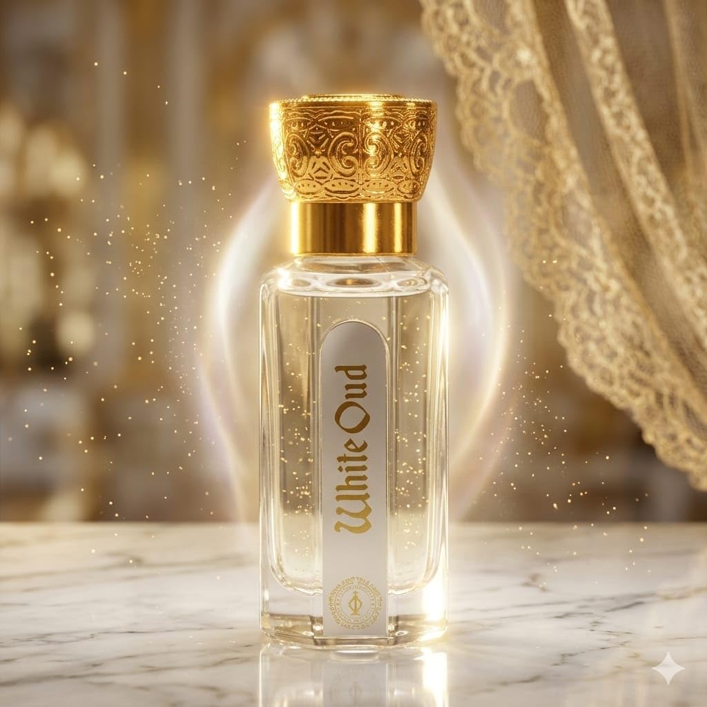 Pisk Aroma White Oud Exquisite Attar for Men & Women | Arabic & French Blend | Fresh, Woody & Floral Fragrance | Long-Lasting, Luxurious Scent & Non-Alcoholic|Perfect For Gifts| 12ML Pack-image-15