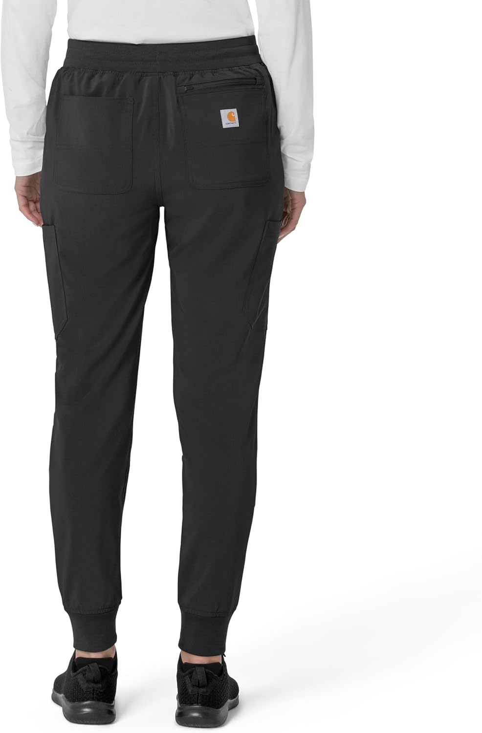 Carhartt Women's Force Cross-Flex Modern Fit Cargo Jogger Scrub Pants - Image 4