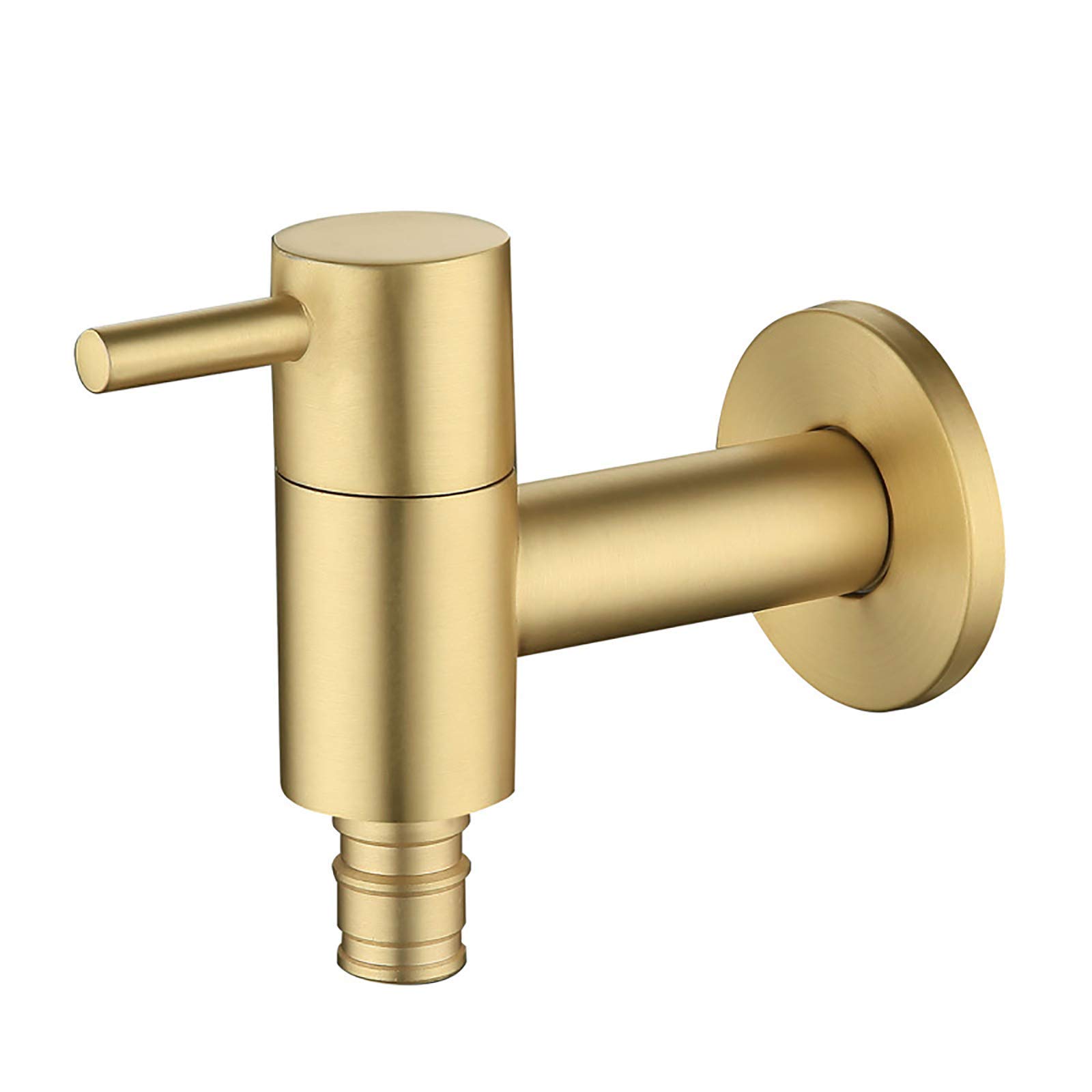 Robinet mitigeur salle de bains eau froide en laiton brossé or style A