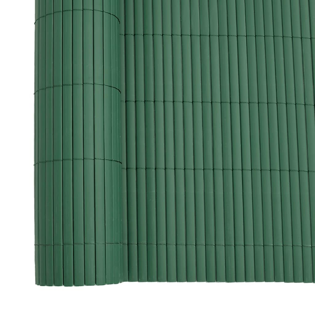 Recinzione da Giardino Bifacciale Verde 1,8x3 m in PVC,Articoli di ferramenta,Barriere e recinzioni,Pannelli per recinzioni-42002619