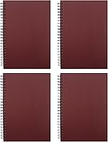 Vista 10 de YYaaloa 4-Pack A5 Lined Sketch Book Soft Cover Spiral Notebooks Journals 120 Pages 5.7" x 8.3" Cream colored paper (A5 Lined 4 color 4pcs)