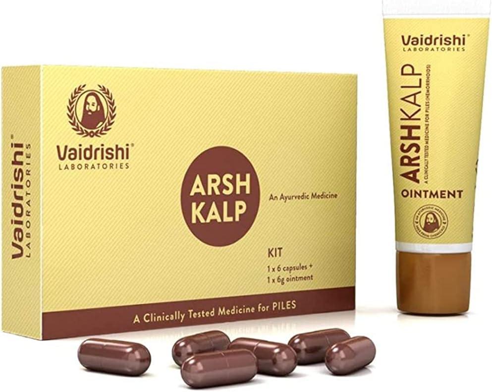 Laboratories Arsh Kalp 6 capsule & 6 gm ointment combi pack