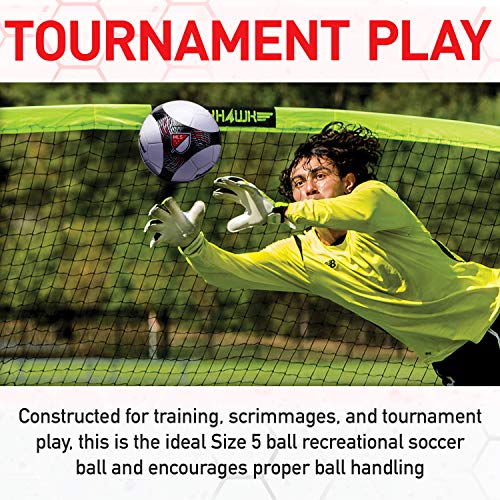 Franklin Sports Mls Pro Vent Soccer Ball - Official Size 5 Soccer Ball - Soft Cover - Official Size And Weight Soccer Ball - Air Pump Included #TOP4