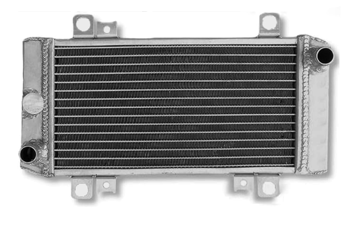 All Aluminum Cooling Radiator for 2008-2012 2009 2010 2011 Kawasaki Ninja 250R EX250 250