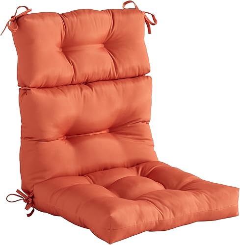 Miniatura 1 de Greendale Home Fashions Cojines para silla de respaldo alto de 44 x 22 pulgadas, 1 unidad (paquete de 1), óxido