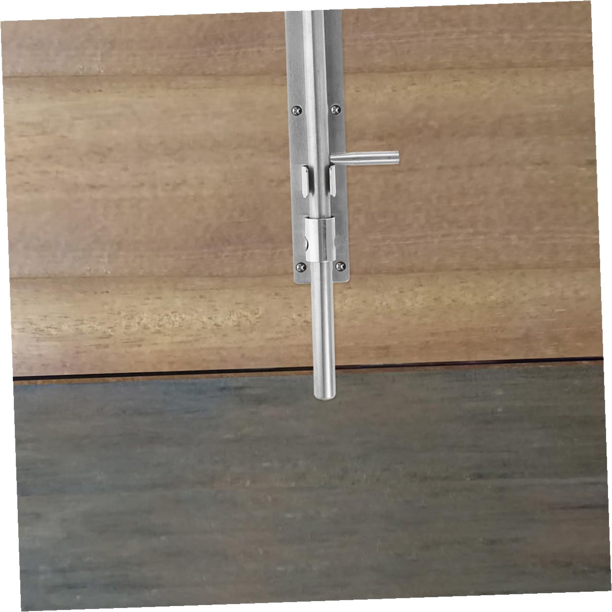 2 pezzi Bullone per Porta in Acciaio Inossidabile Chiusura Scorrevole Pesante per Sicurezza Casa Adatto Porte in Legno Cancelli e Armadi Facile da Usare e Resistente