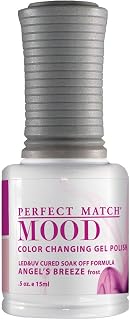LECHAT Perfect Match Mood Gel Polish, Angel's Breeze, 0.500 Ounce