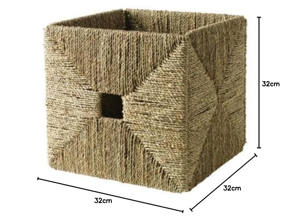 IKEA KNIPSA Basket, Herbaceous Plant, 32 x 33 x 32 cm : Amazon.co