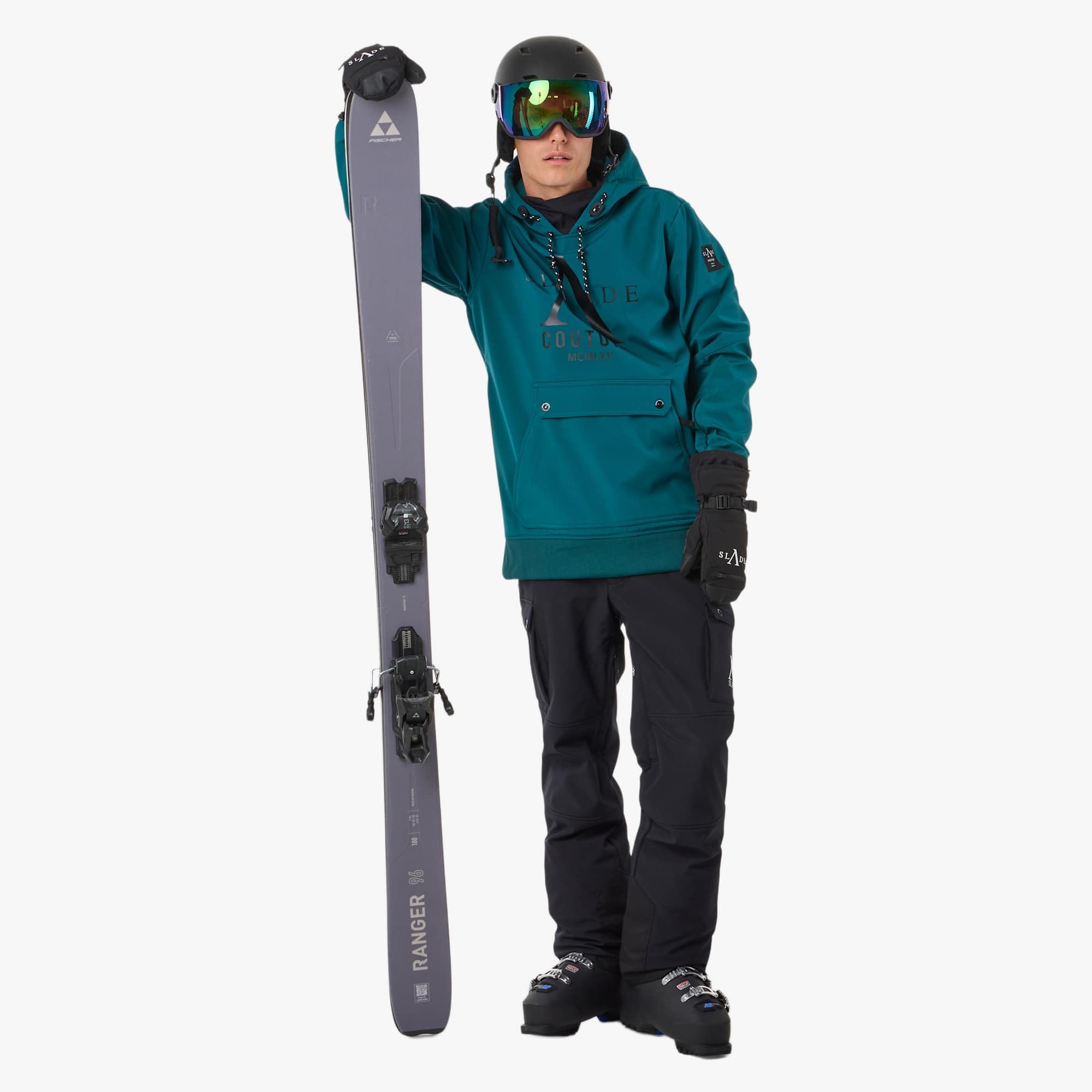 Slade Colorado Softshell Snow Hood - Chaqueta de esquí para hombre