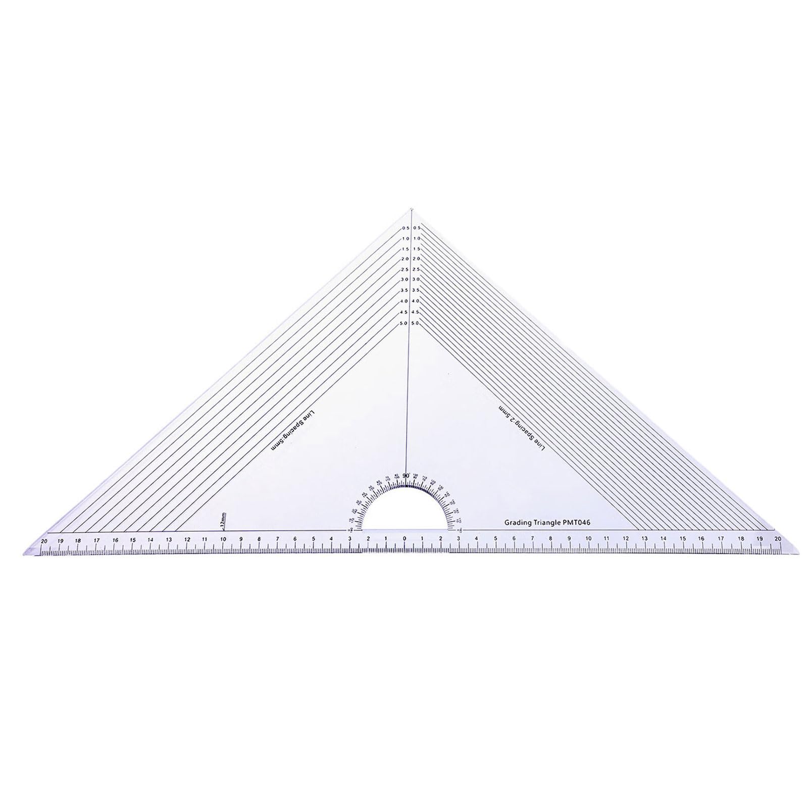 Rgybao Patchwork Ruler T046 General Sewing Ruler With Clear Marking Quilting Ruler Measurement Tool Upgrades For Fabric & Paper Cutting Quilting