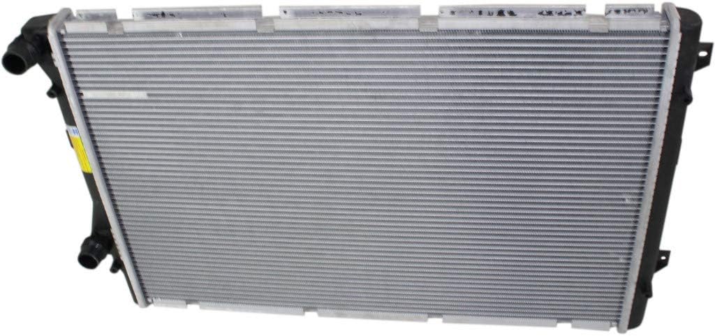 For Volkswagen GTI Radiator 2011 2012 2013 2014 | Plastic Tank | 2.0L Engine | Aluminum Core | VW3010159 | 1K0198251